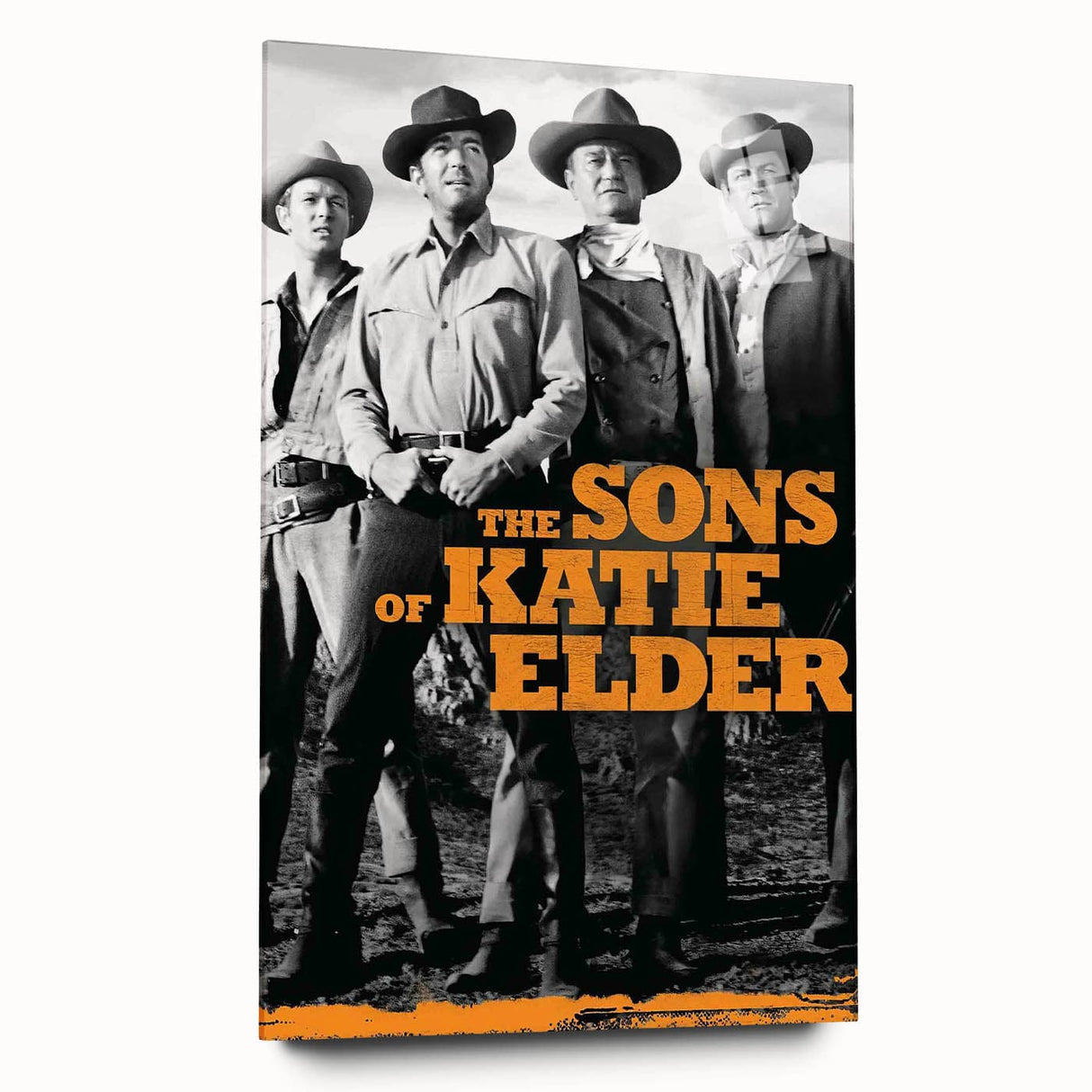 Classic 60s Movie Print - The Sons of Katie Elder Vintage Poster