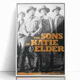 Classic 60s Movie Print - The Sons of Katie Elder Vintage Poster