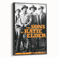 Classic 60s Movie Print - The Sons of Katie Elder Vintage Poster
