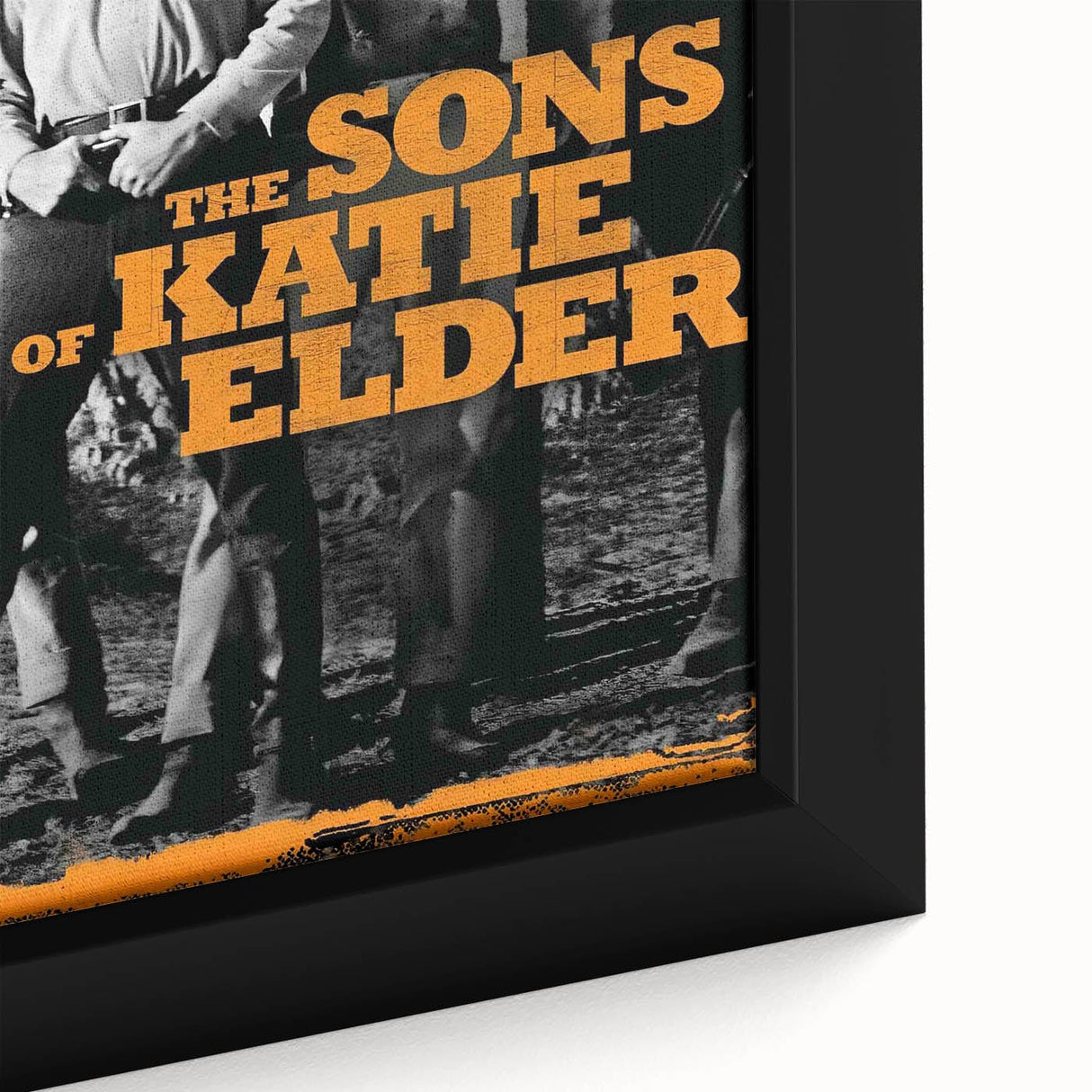 Classic 60s Movie Print - The Sons of Katie Elder Vintage Poster