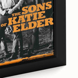 Classic 60s Movie Print - The Sons of Katie Elder Vintage Poster