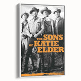 Classic 60s Movie Print - The Sons of Katie Elder Vintage Poster