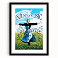 Classic 60s Movie Print - The Sound of Music Vintage Film Poster