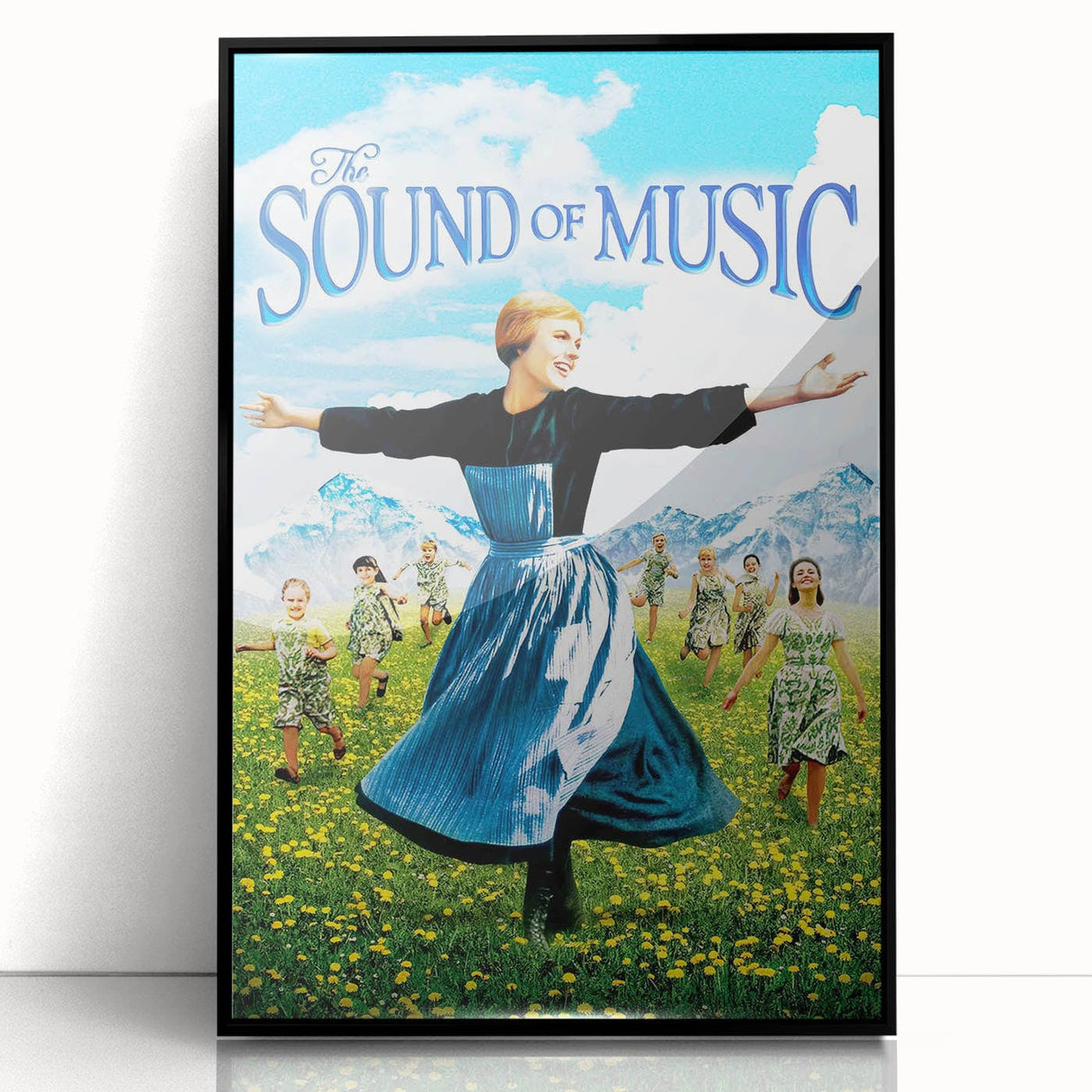 Classic 60s Movie Print - The Sound of Music Vintage Film Poster