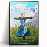 Classic 60s Movie Print - The Sound of Music Vintage Film Poster