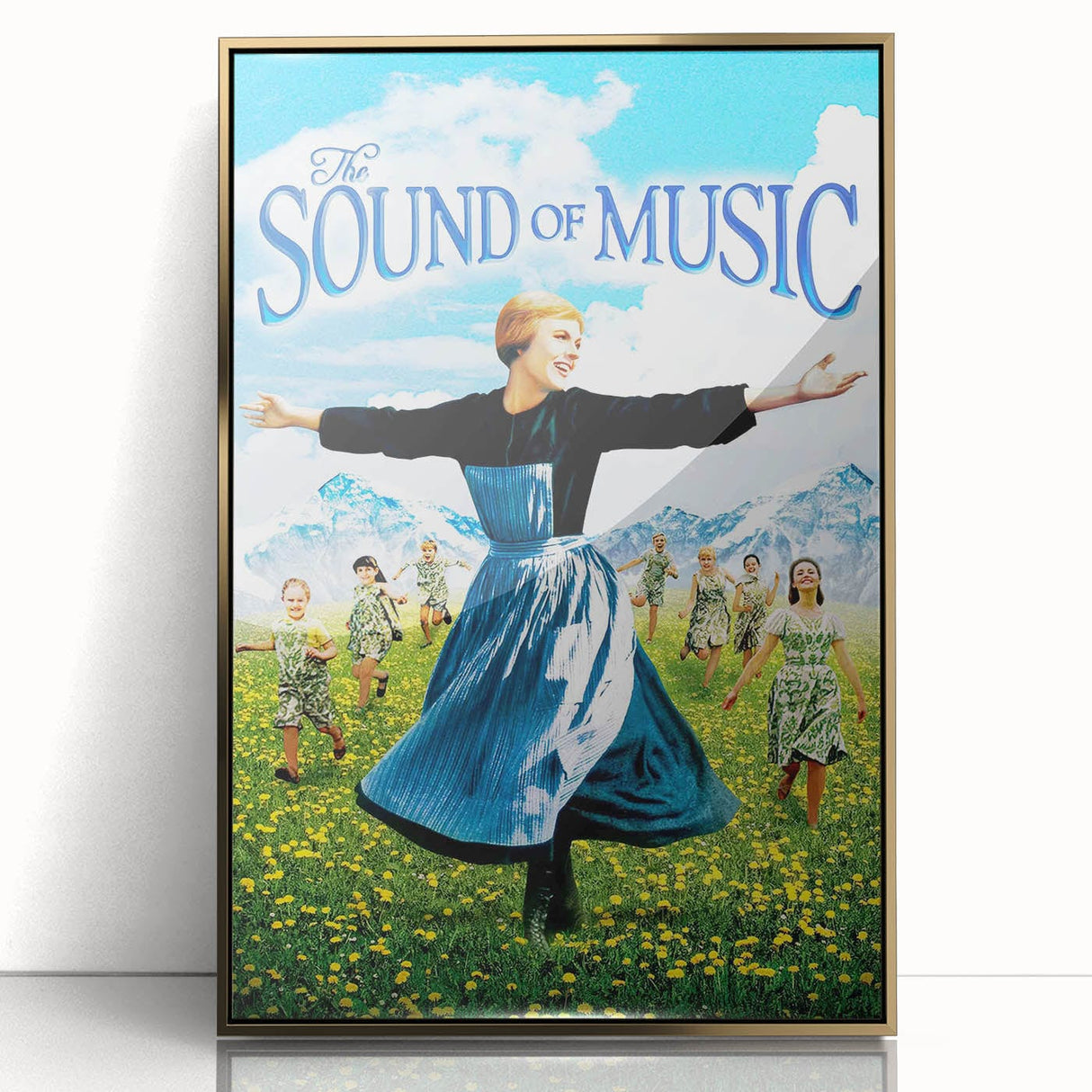 Classic 60s Movie Print - The Sound of Music Vintage Film Poster
