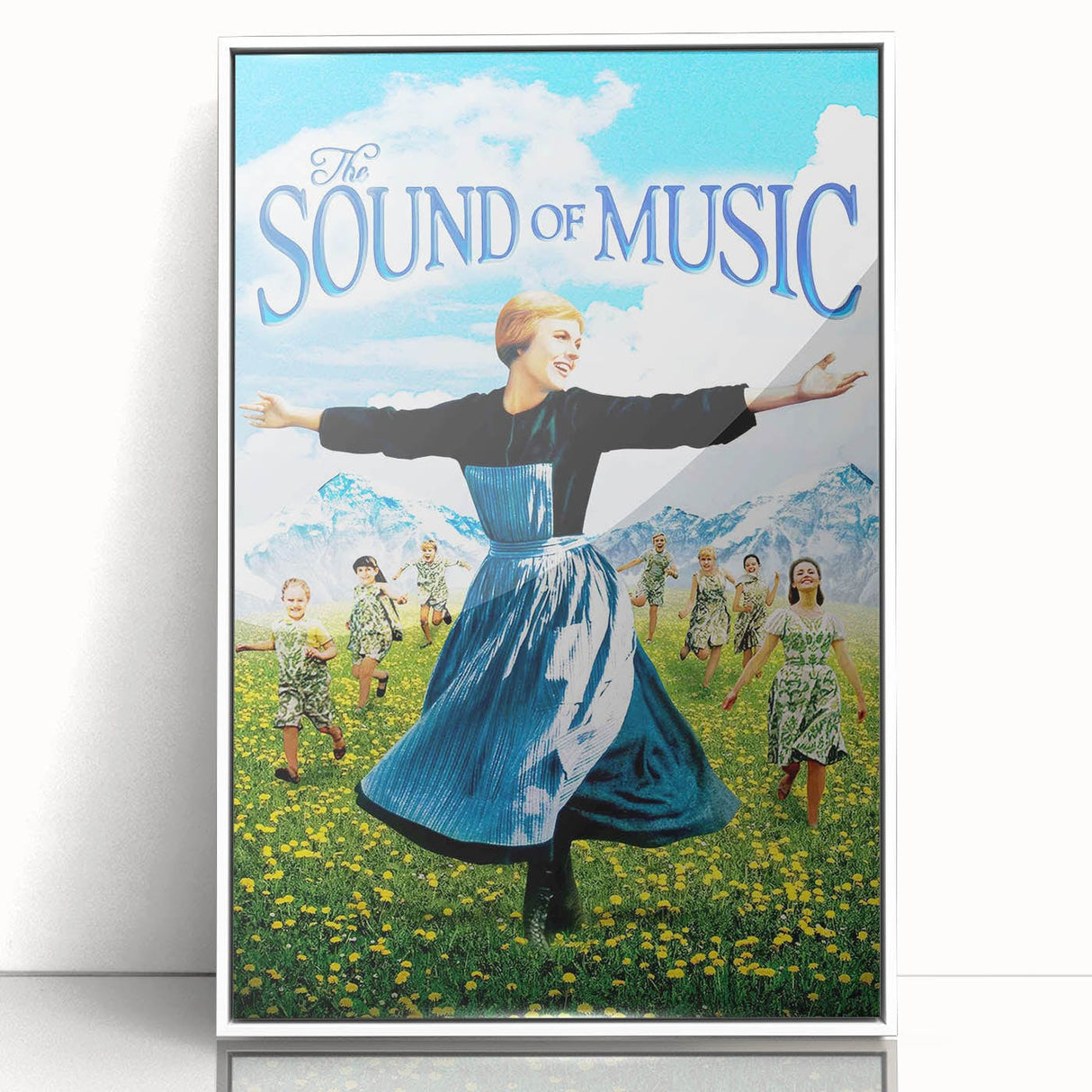 Classic 60s Movie Print - The Sound of Music Vintage Film Poster