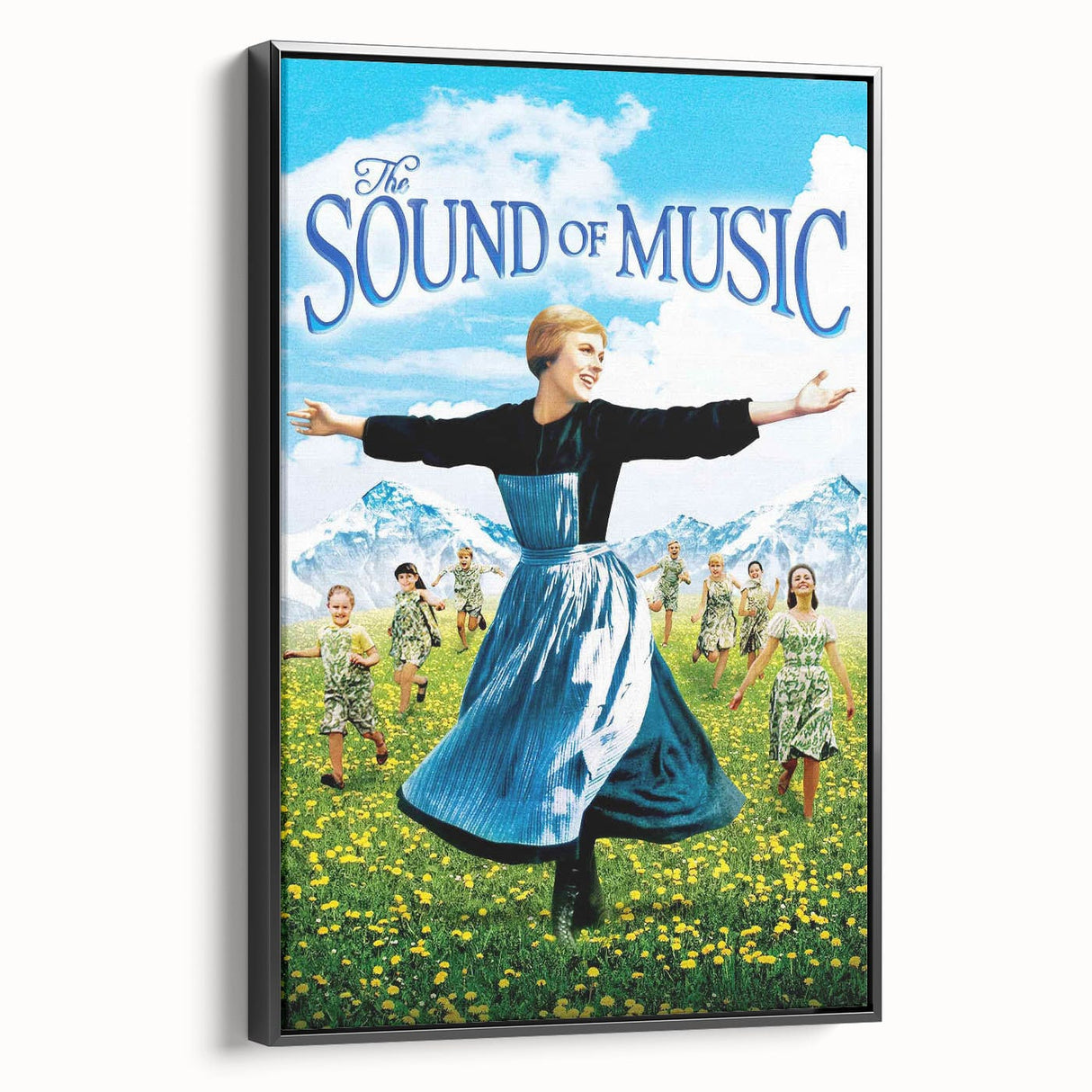Classic 60s Movie Print - The Sound of Music Vintage Film Poster