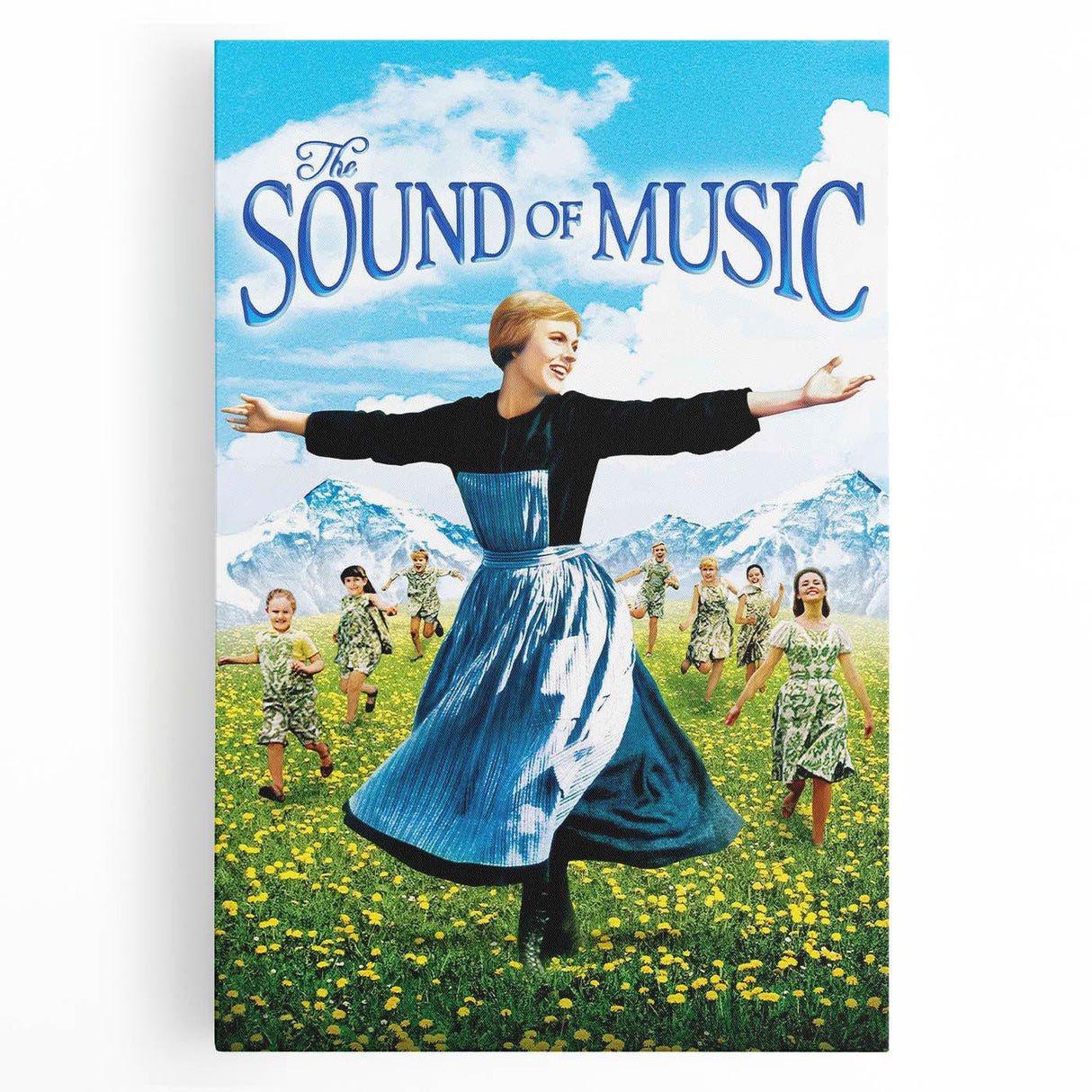Classic 60s Movie Print - The Sound of Music Vintage Film Poster
