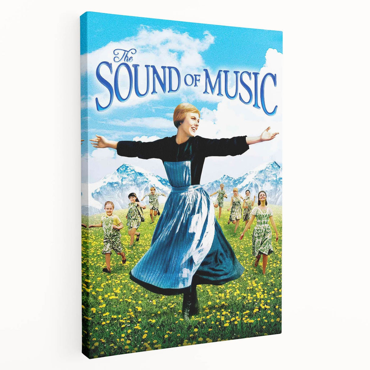 Classic 60s Movie Print - The Sound of Music Vintage Film Poster