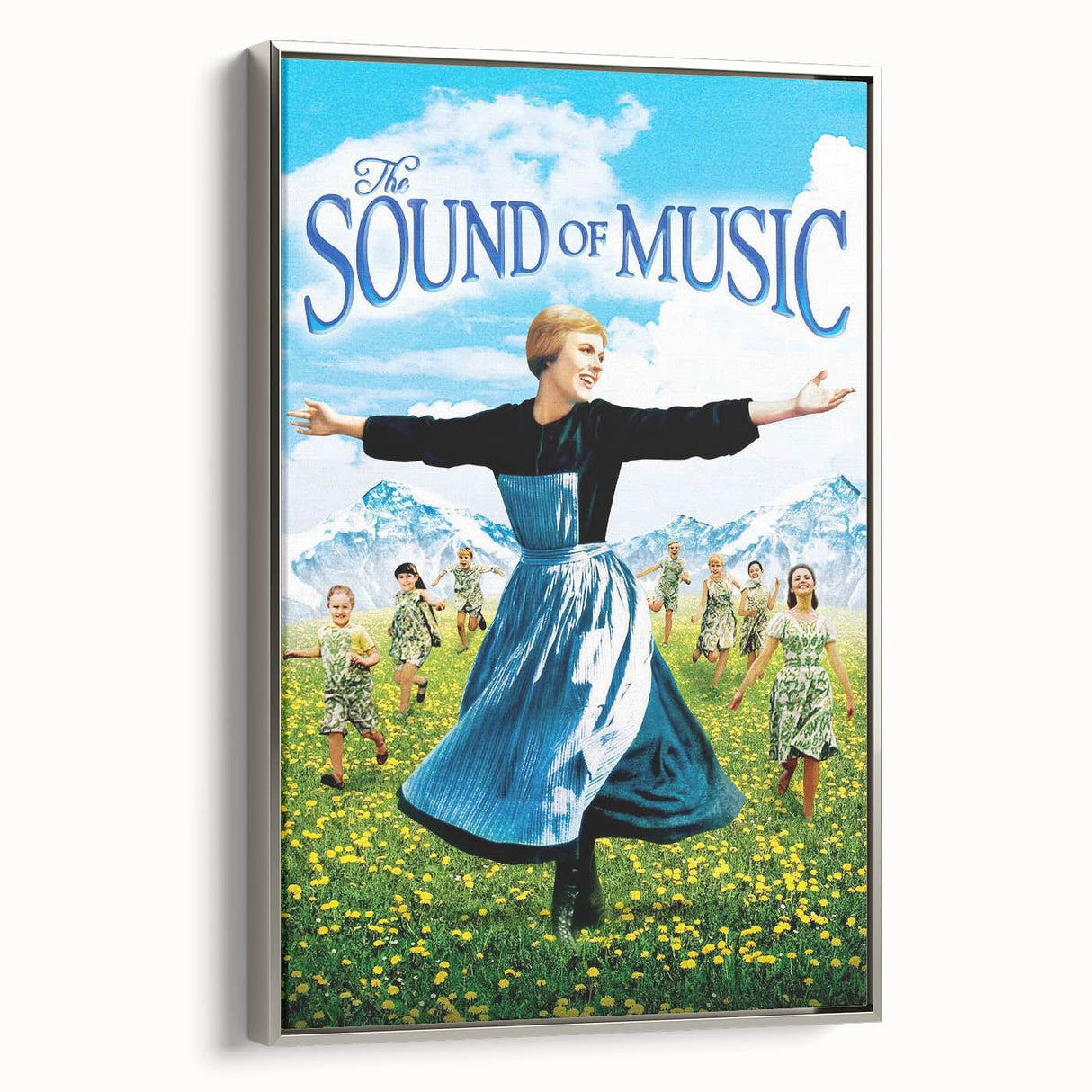 Classic 60s Movie Print - The Sound of Music Vintage Film Poster