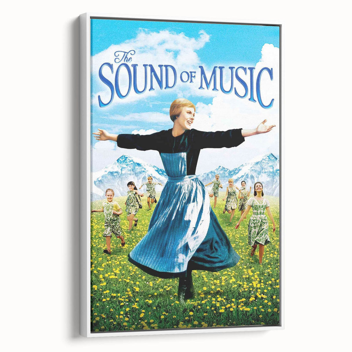Classic 60s Movie Print - The Sound of Music Vintage Film Poster