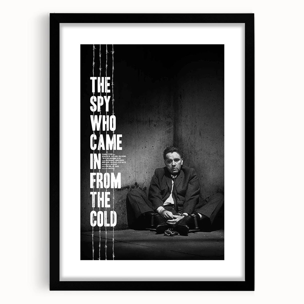Classic 60s Movie Print - The Spy Who Came in from the Cold Poster