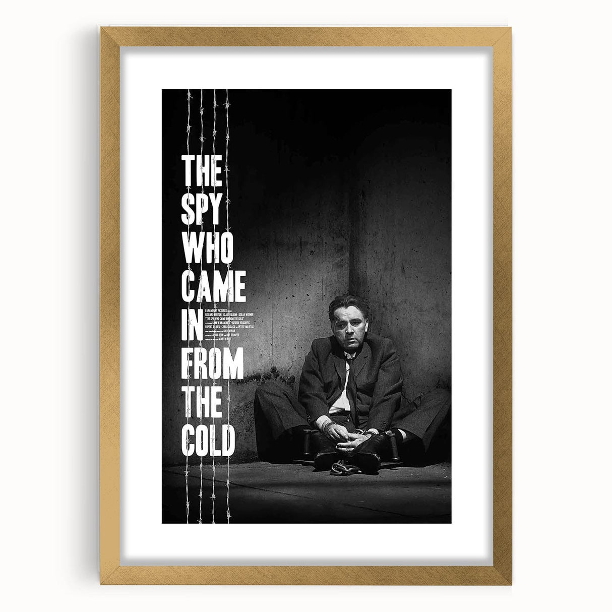 Classic 60s Movie Print - The Spy Who Came in from the Cold Poster