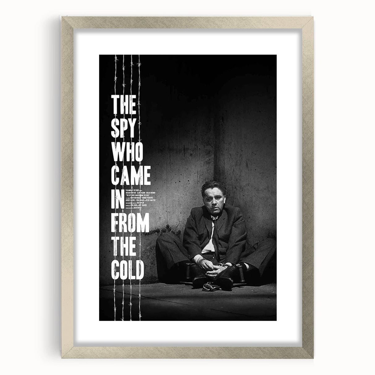 Classic 60s Movie Print - The Spy Who Came in from the Cold Poster