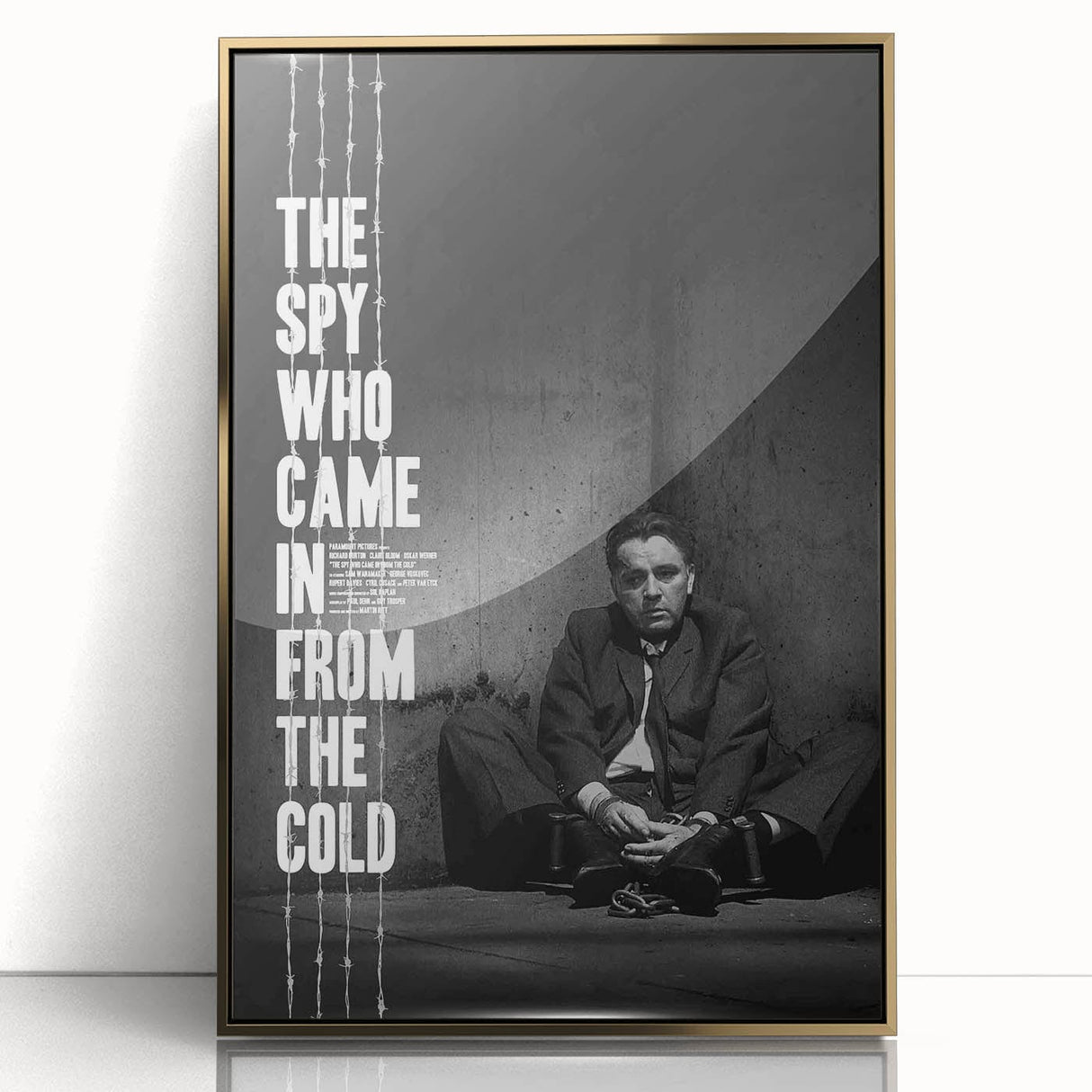 Classic 60s Movie Print - The Spy Who Came in from the Cold Poster