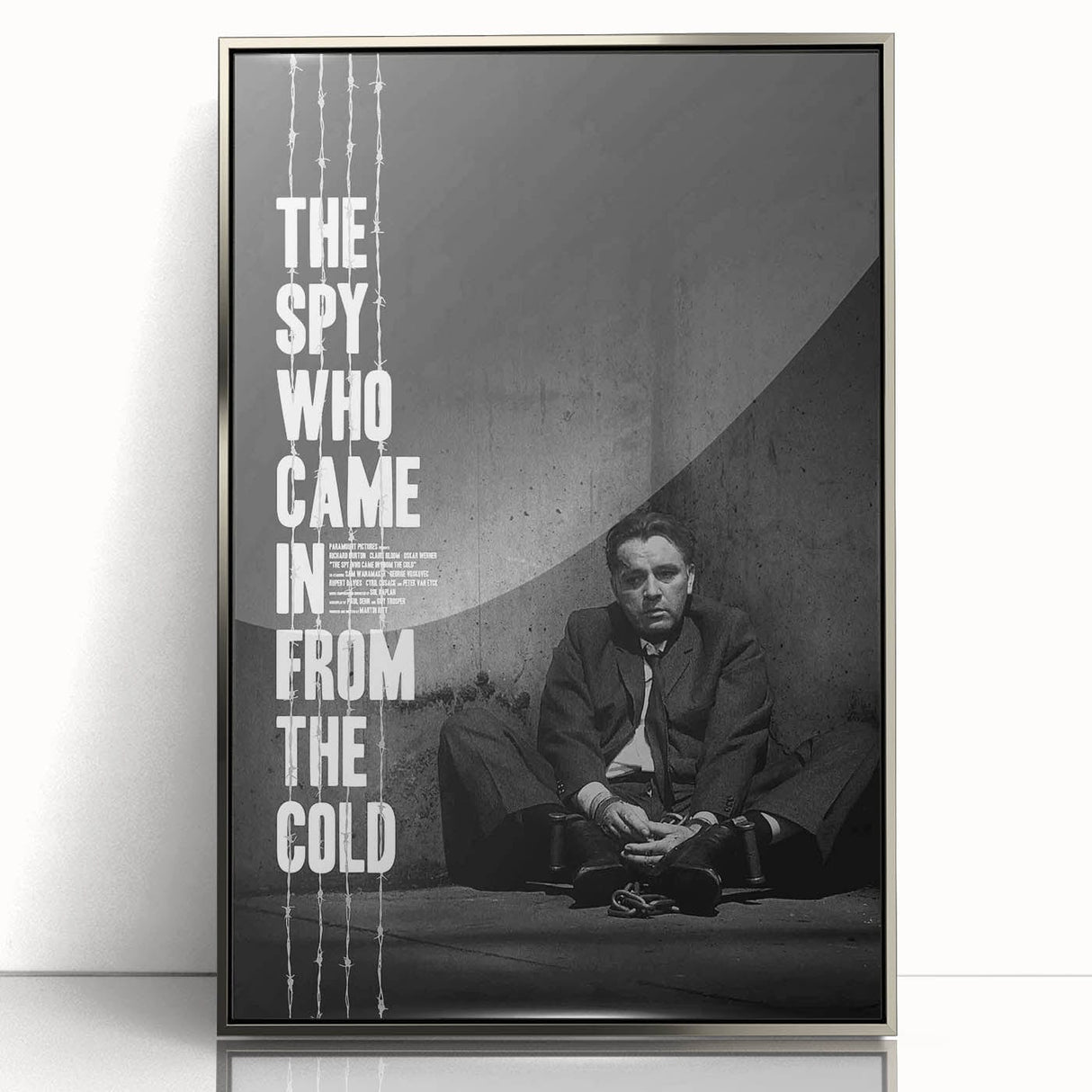 Classic 60s Movie Print - The Spy Who Came in from the Cold Poster