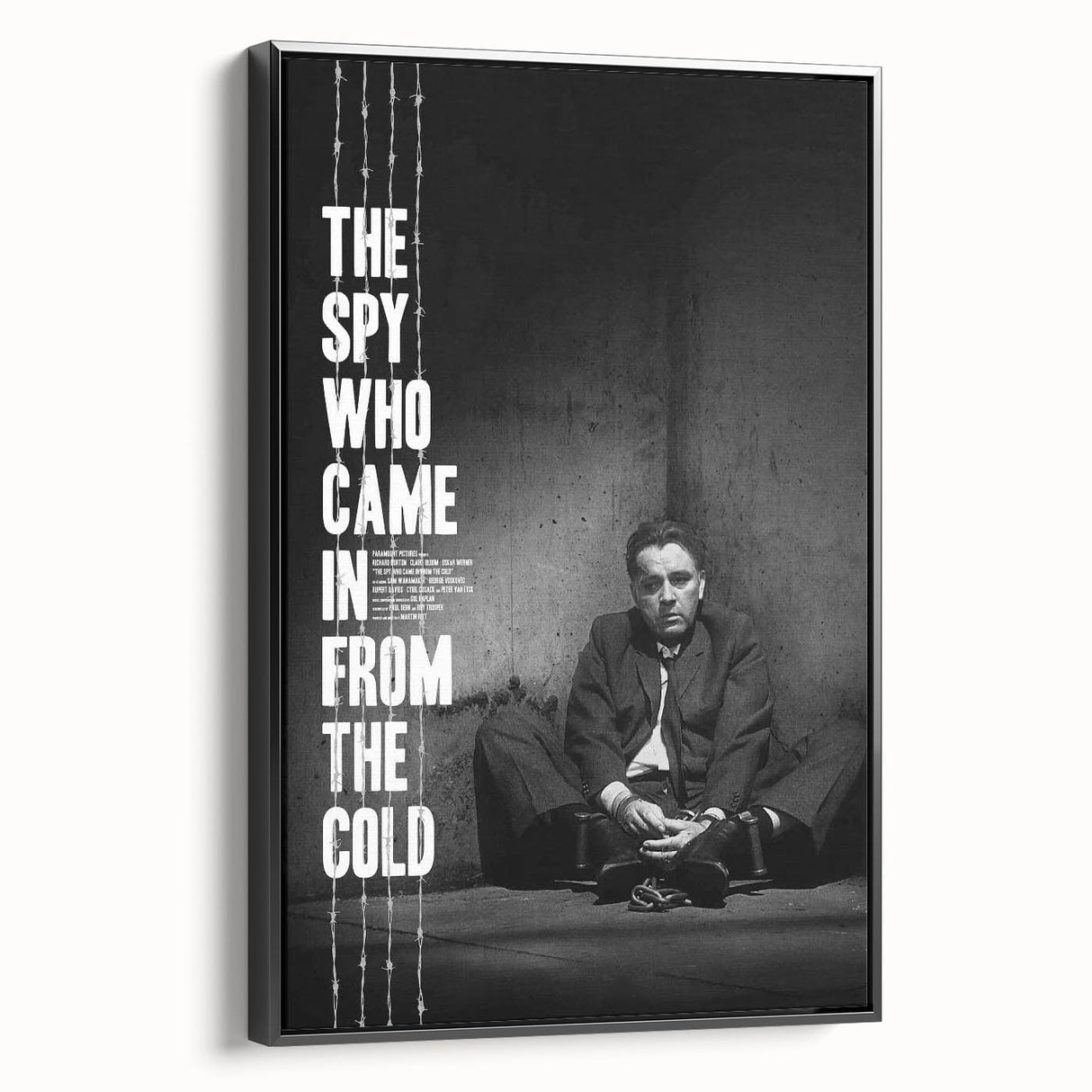 Classic 60s Movie Print - The Spy Who Came in from the Cold Poster