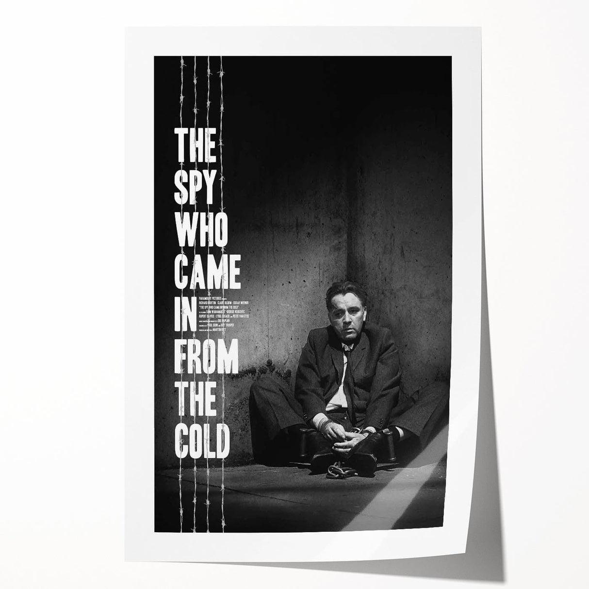 Classic 60s Movie Print - The Spy Who Came in from the Cold Poster