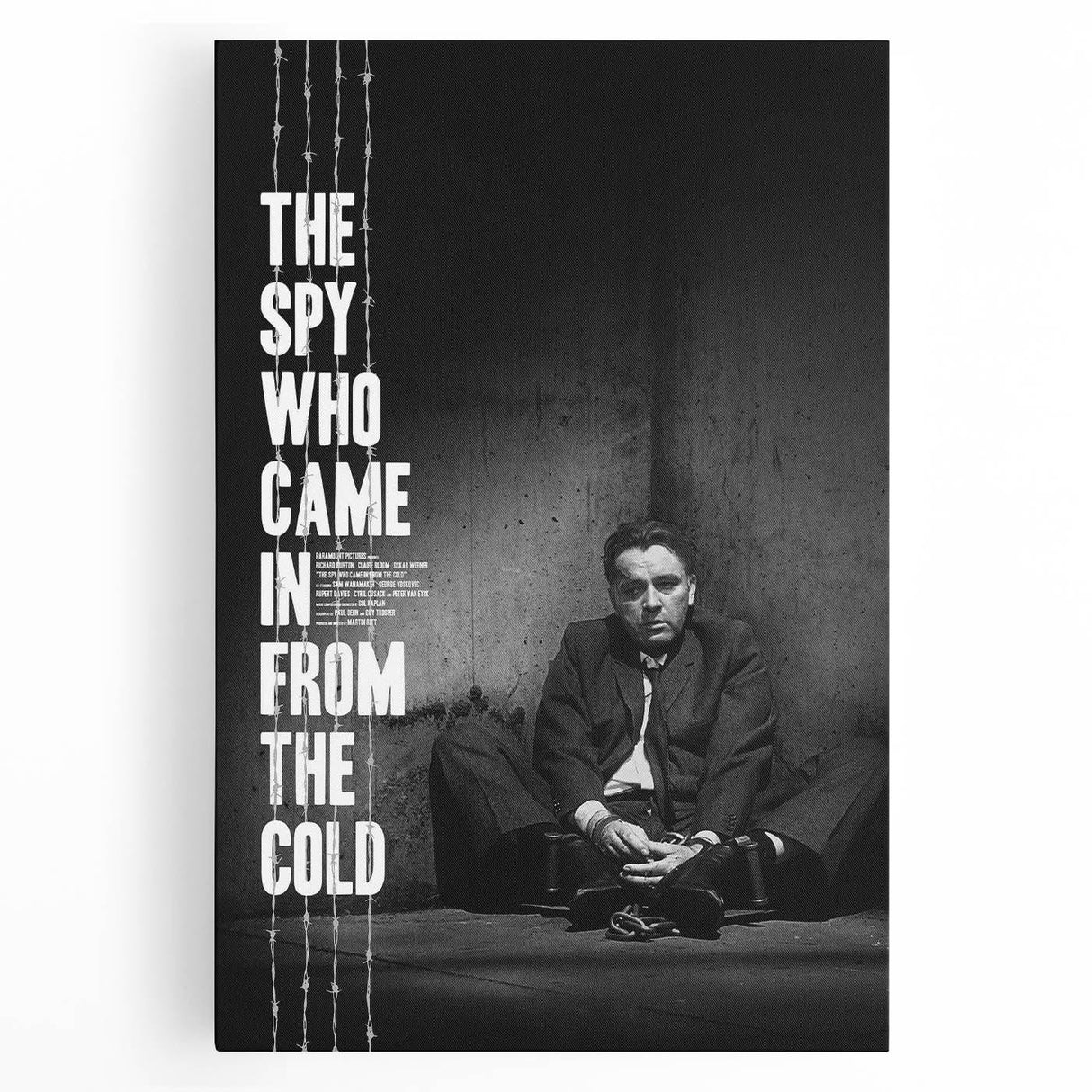 Classic 60s Movie Print - The Spy Who Came in from the Cold Poster