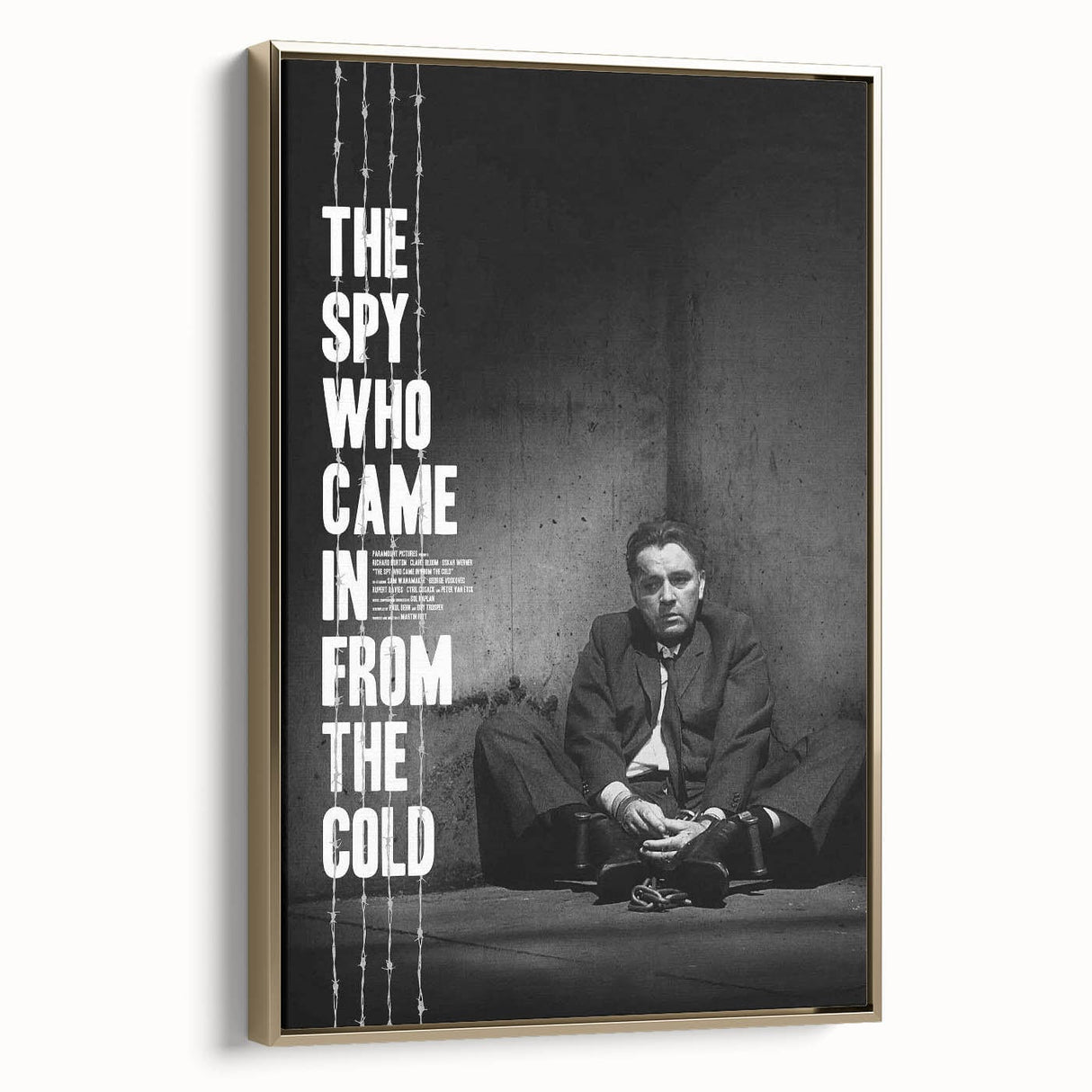 Classic 60s Movie Print - The Spy Who Came in from the Cold Poster