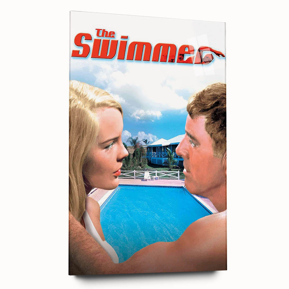 Classic 60s Movie Print - The Swimmer 1960s Vintage Film Poster