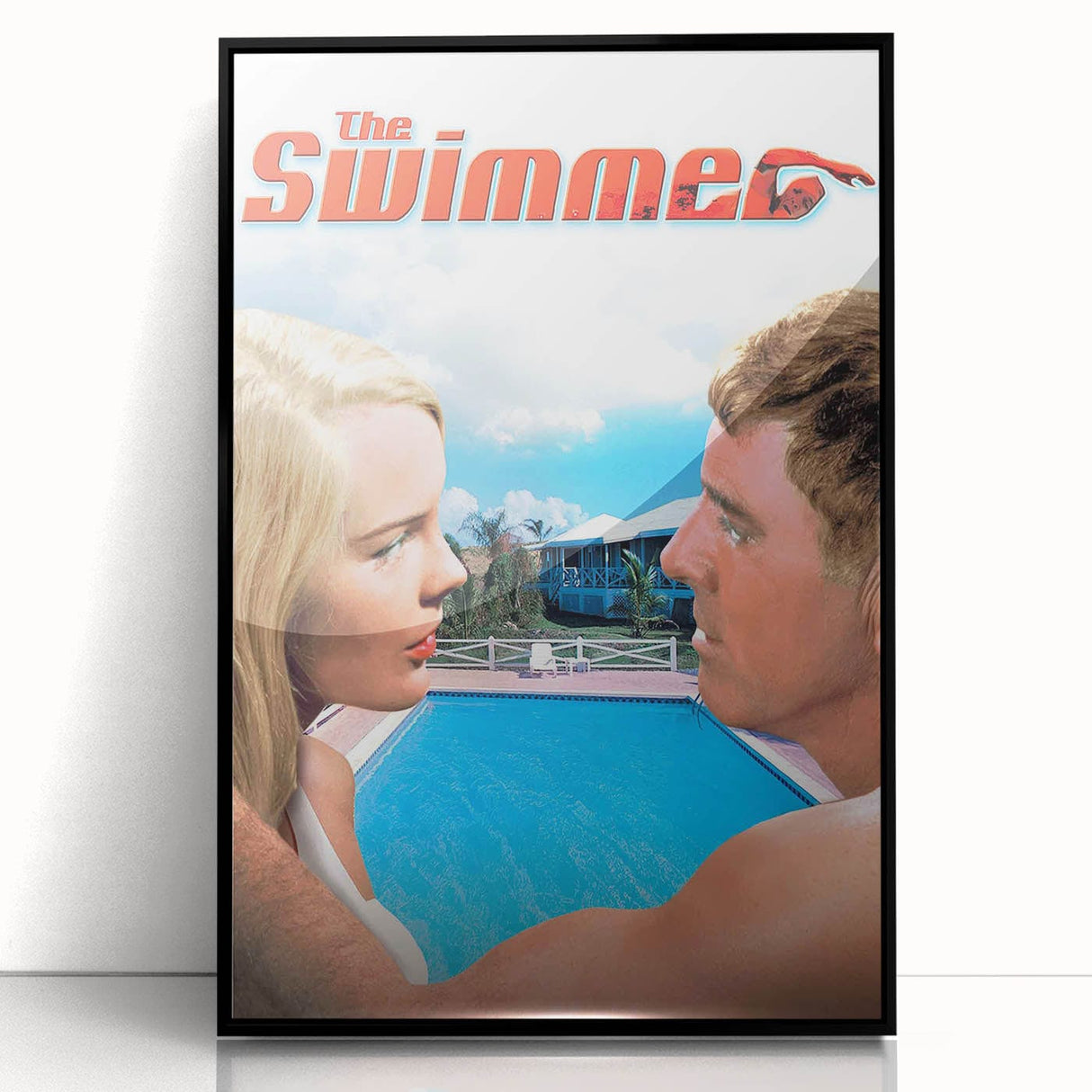 Classic 60s Movie Print - The Swimmer 1960s Vintage Film Poster