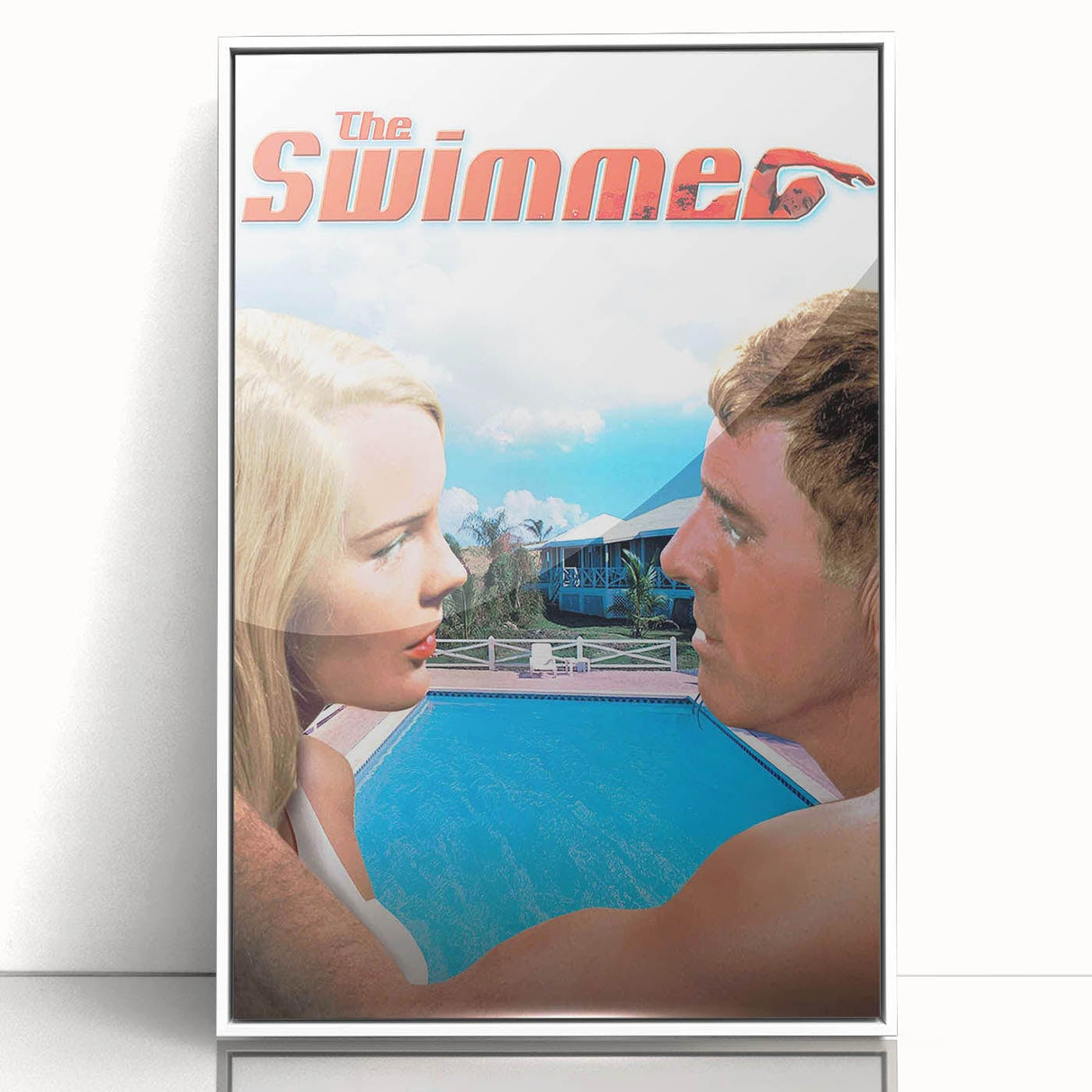 Classic 60s Movie Print - The Swimmer 1960s Vintage Film Poster
