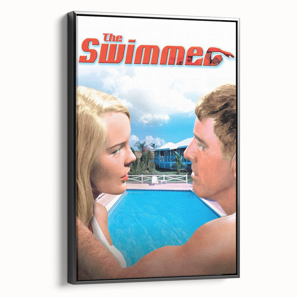 Classic 60s Movie Print - The Swimmer 1960s Vintage Film Poster