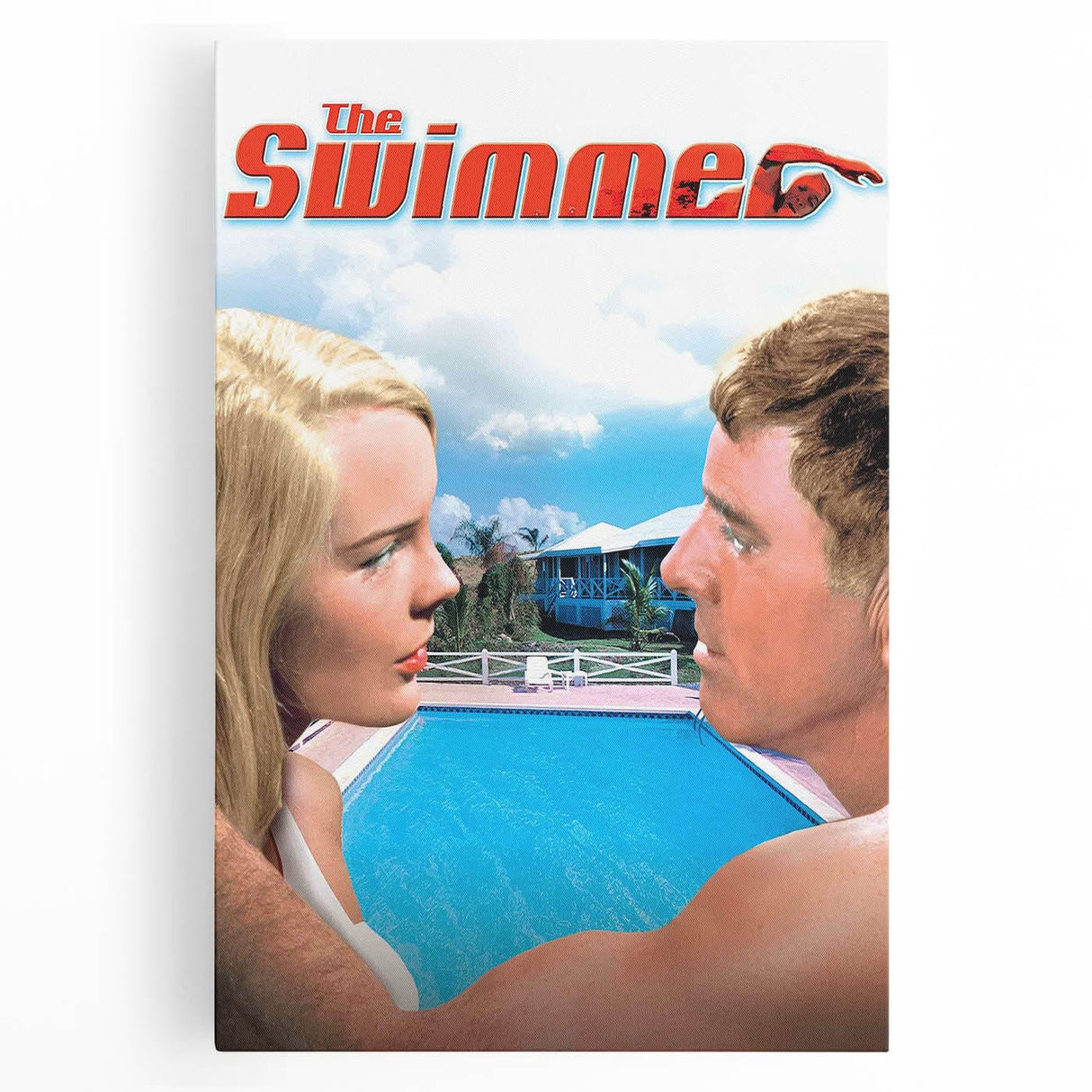 Classic 60s Movie Print - The Swimmer 1960s Vintage Film Poster