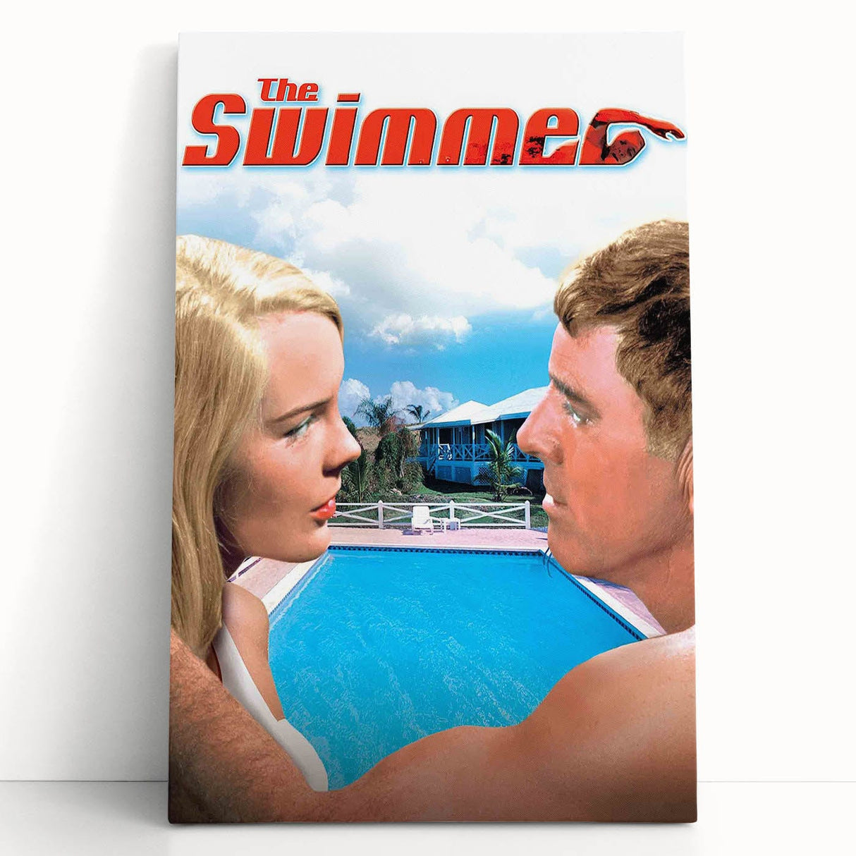 Classic 60s Movie Print - The Swimmer 1960s Vintage Film Poster