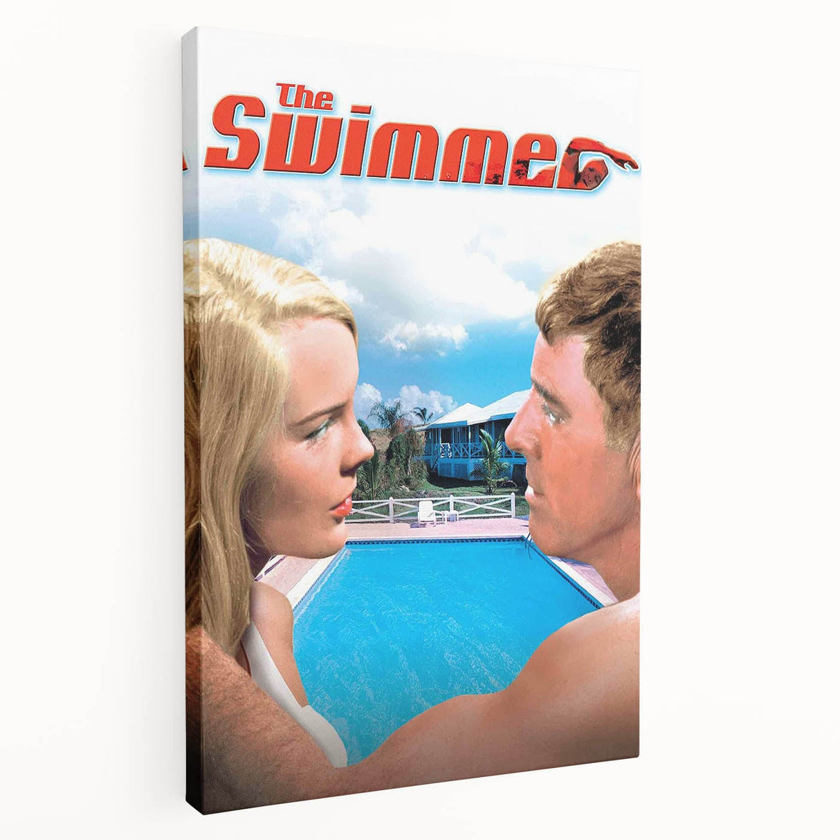 Classic 60s Movie Print - The Swimmer 1960s Vintage Film Poster