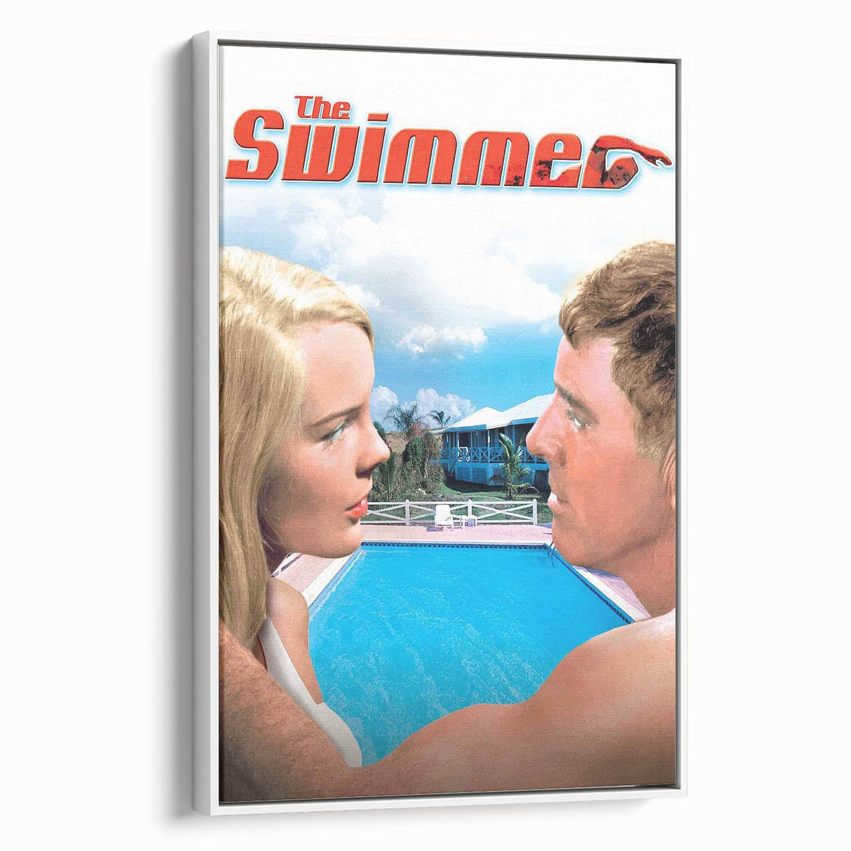 Classic 60s Movie Print - The Swimmer 1960s Vintage Film Poster
