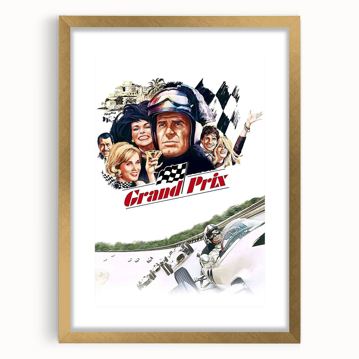 1960s Movie Posters - Grand Prix | Vintage Film Posters 1960s
