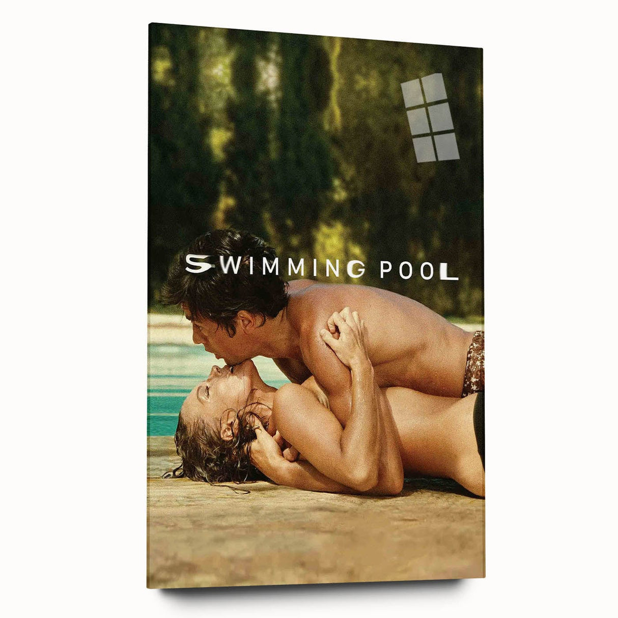 Classic 60s Movie Print - Swimming Pool 1960s Vintage Film Poster