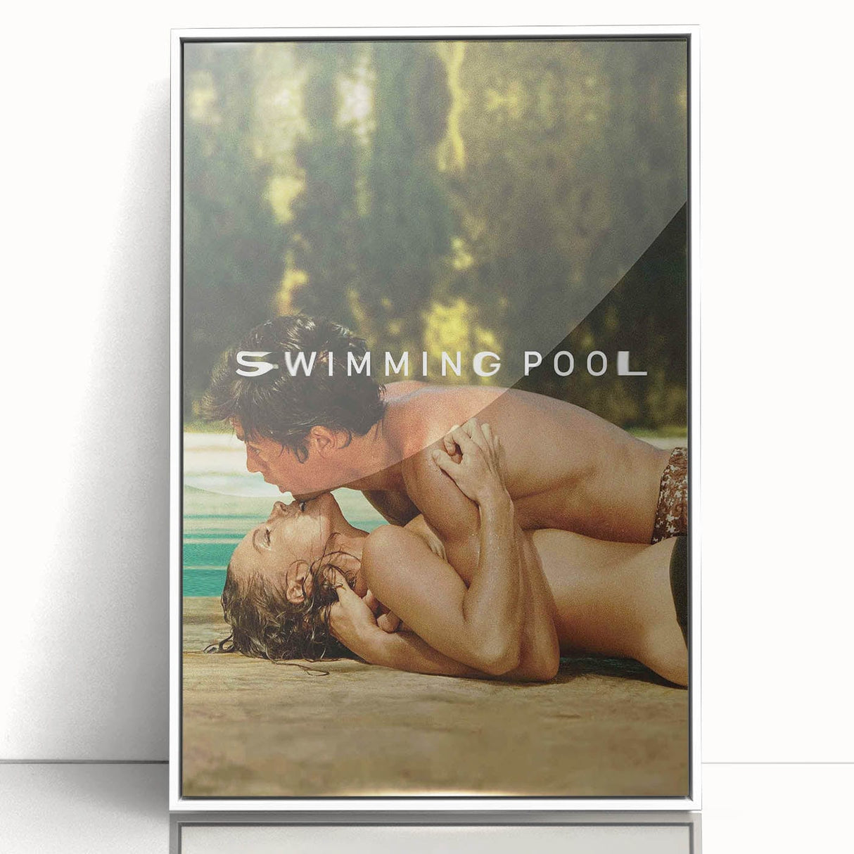 Classic 60s Movie Print - Swimming Pool 1960s Vintage Film Poster