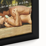 Classic 60s Movie Print - Swimming Pool 1960s Vintage Film Poster