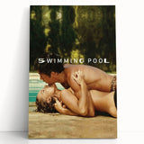 Classic 60s Movie Print - Swimming Pool 1960s Vintage Film Poster