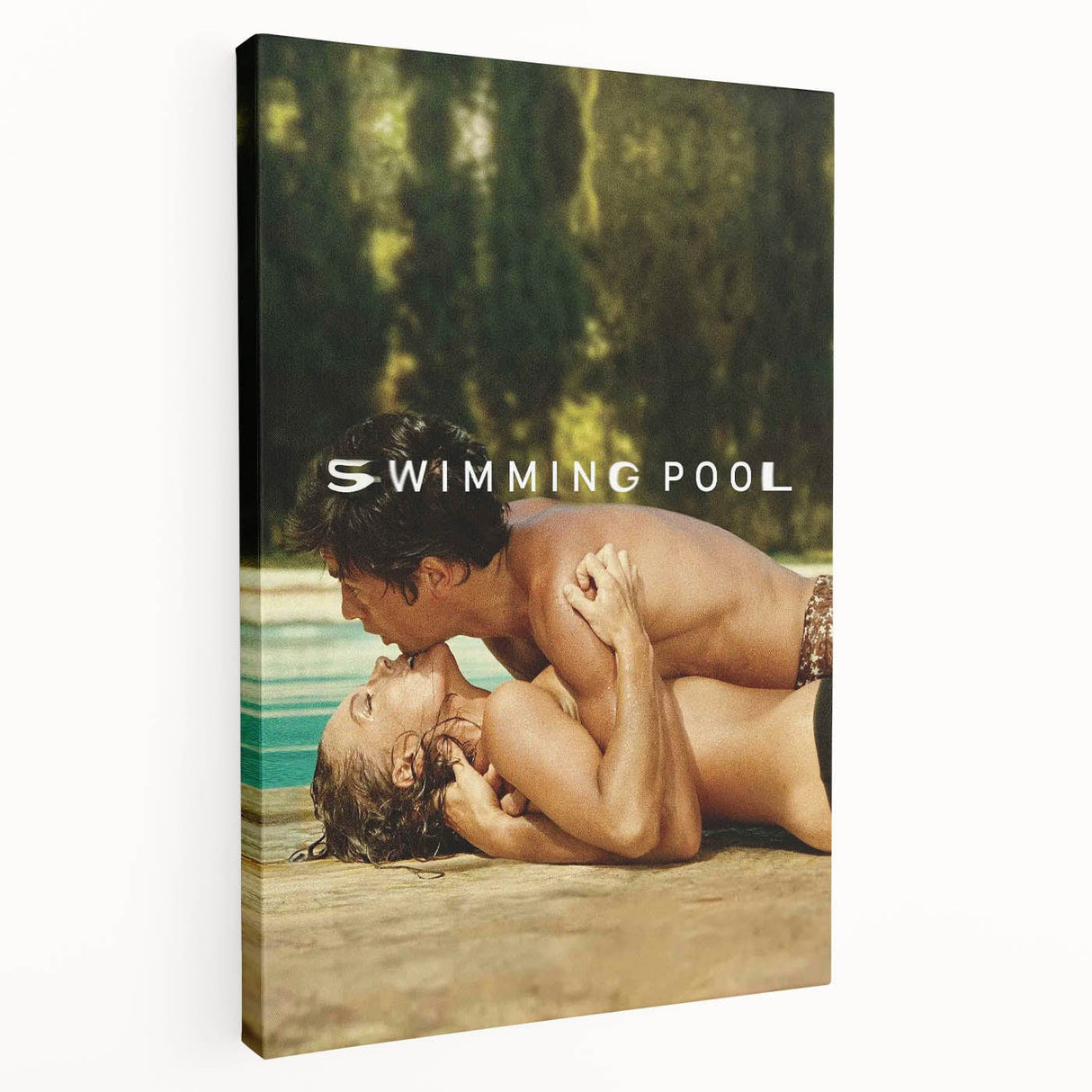 Classic 60s Movie Print - Swimming Pool 1960s Vintage Film Poster