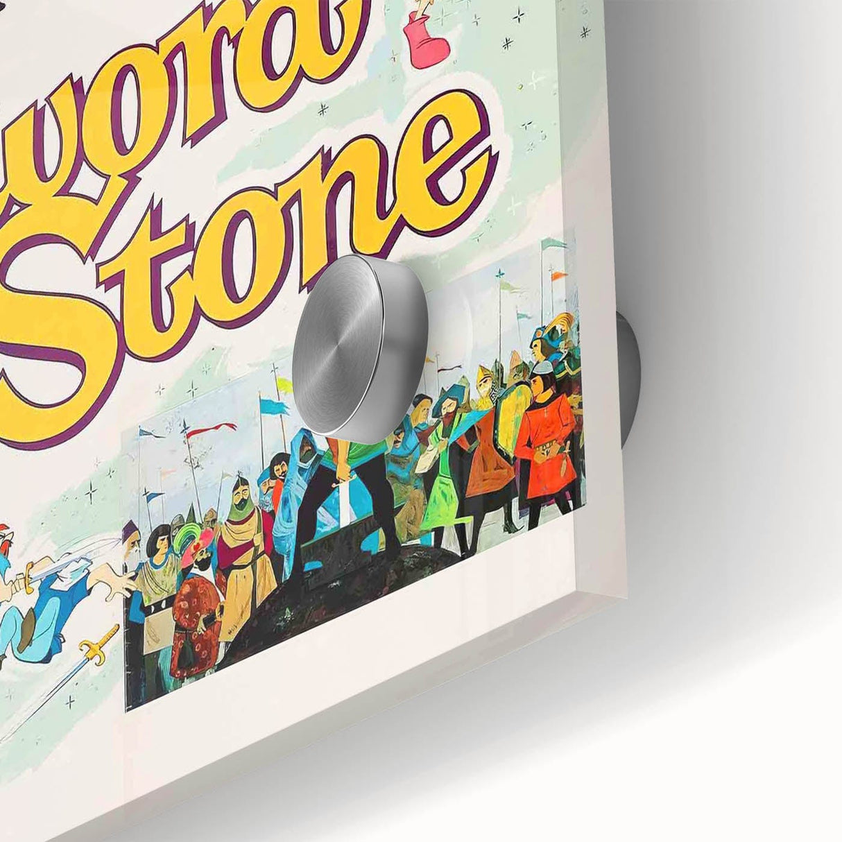 Classic 60s Movie Print - The Sword in the Stone Vintage Poster