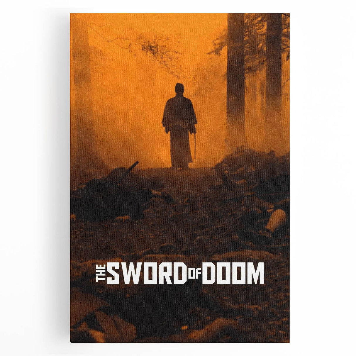 Classic 60s Movie Print - The Sword of Doom 1960s Vintage Poster