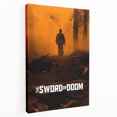 Classic 60s Movie Print - The Sword of Doom 1960s Vintage Poster