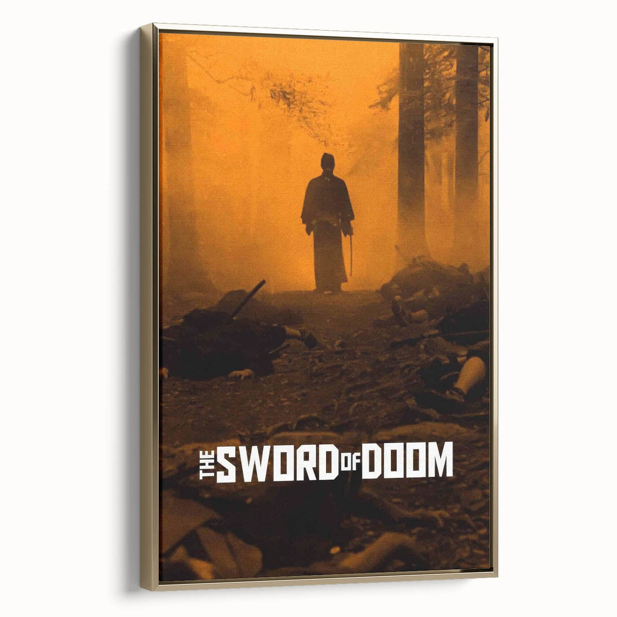 Classic 60s Movie Print - The Sword of Doom 1960s Vintage Poster