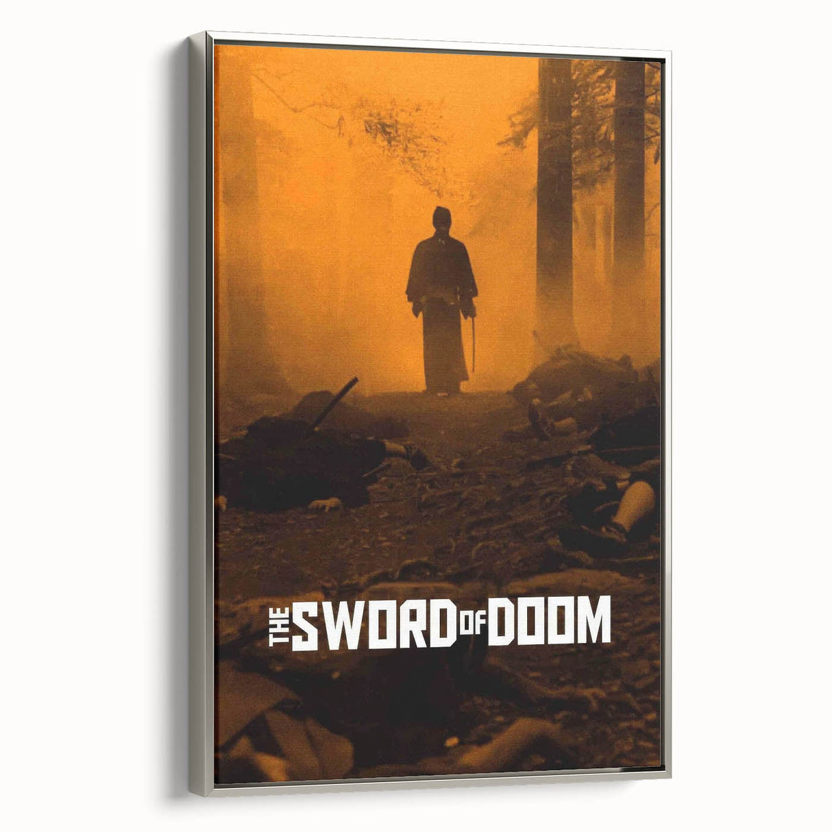Classic 60s Movie Print - The Sword of Doom 1960s Vintage Poster