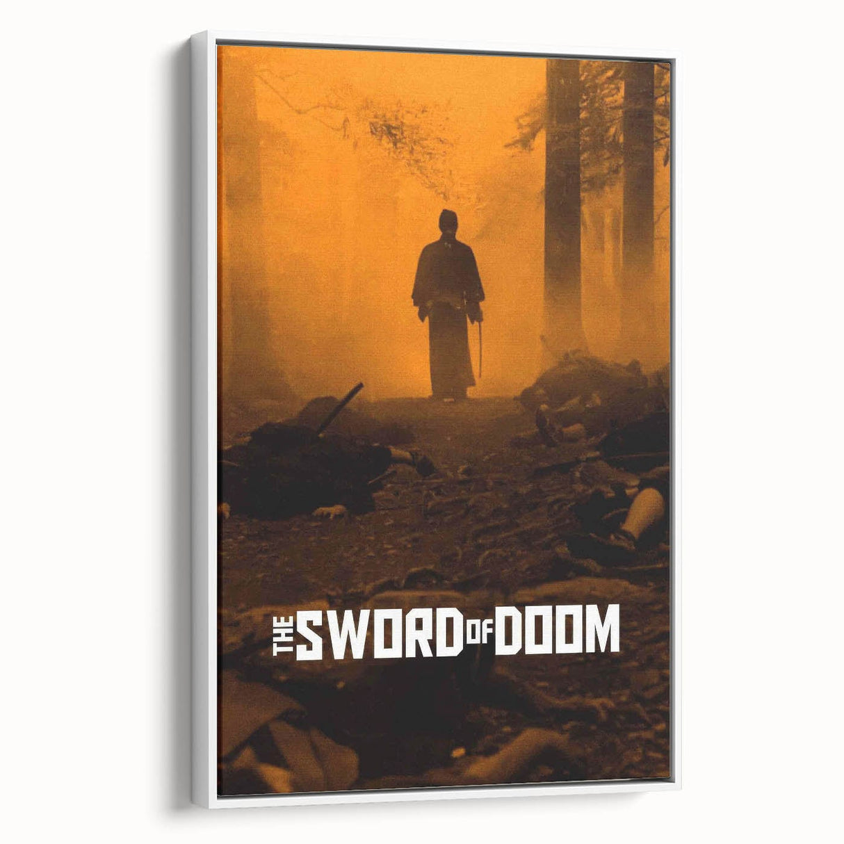 Classic 60s Movie Print - The Sword of Doom 1960s Vintage Poster