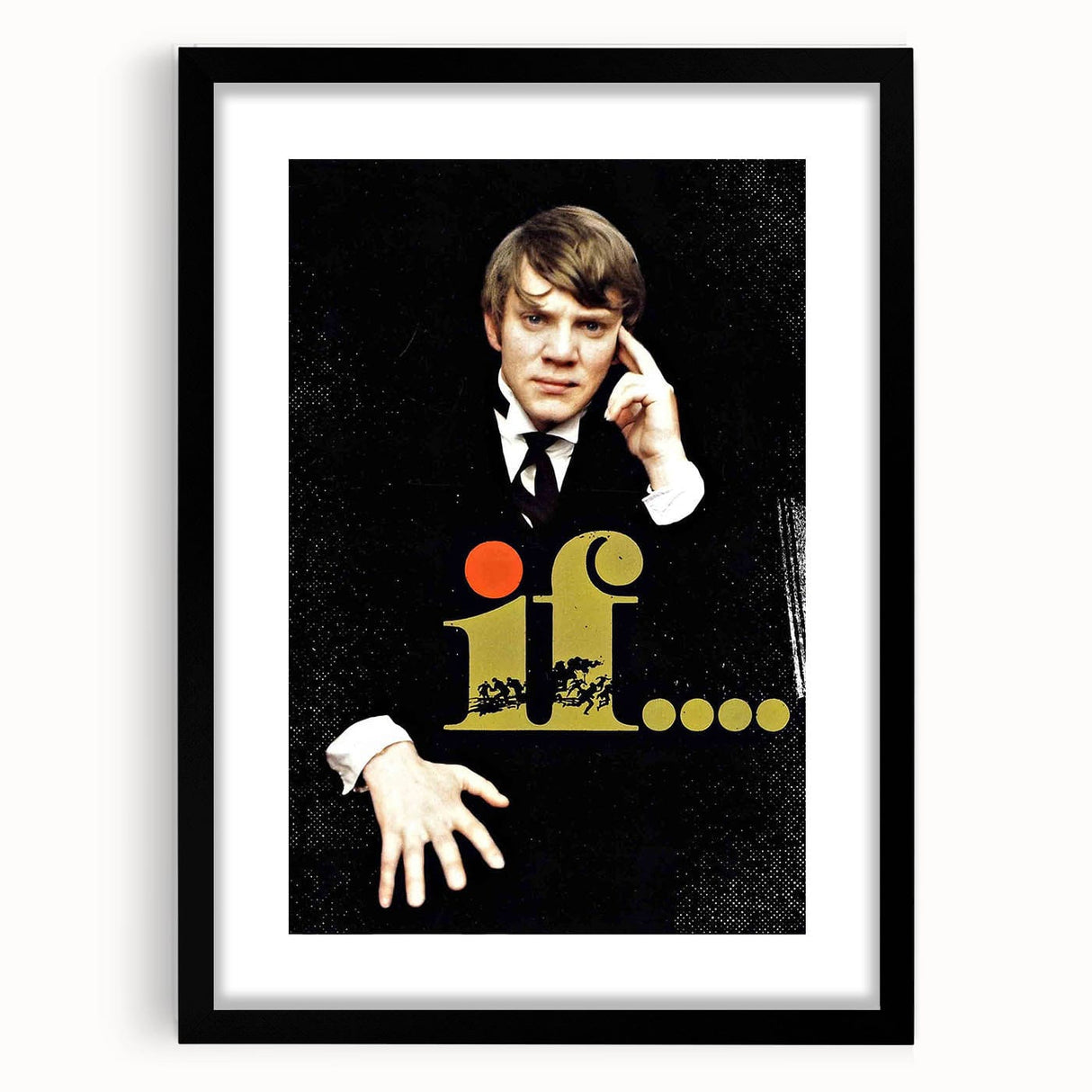 Classic 60s Movie Print - If.... 1960s Vintage Film Poster