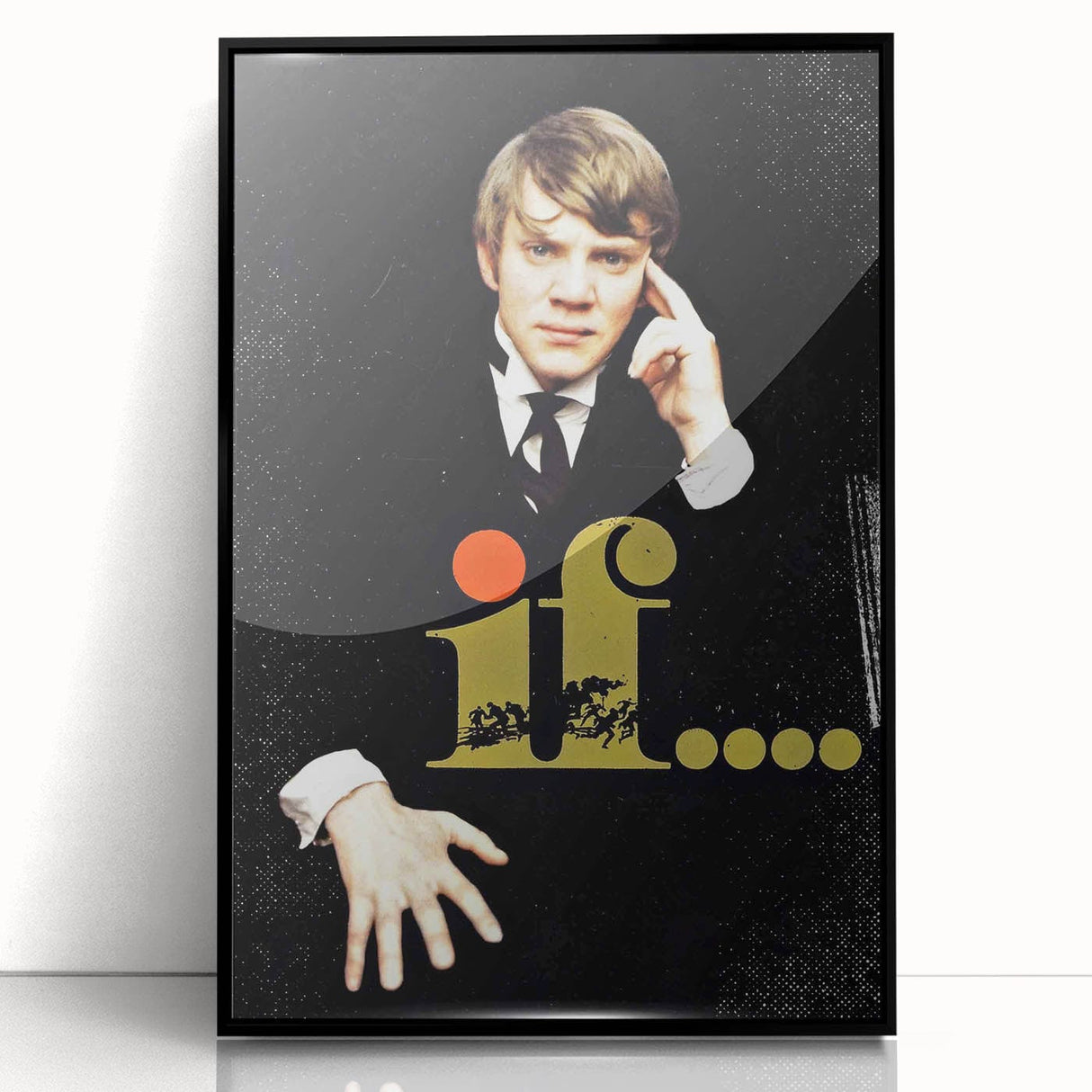 Classic 60s Movie Print - If.... 1960s Vintage Film Poster