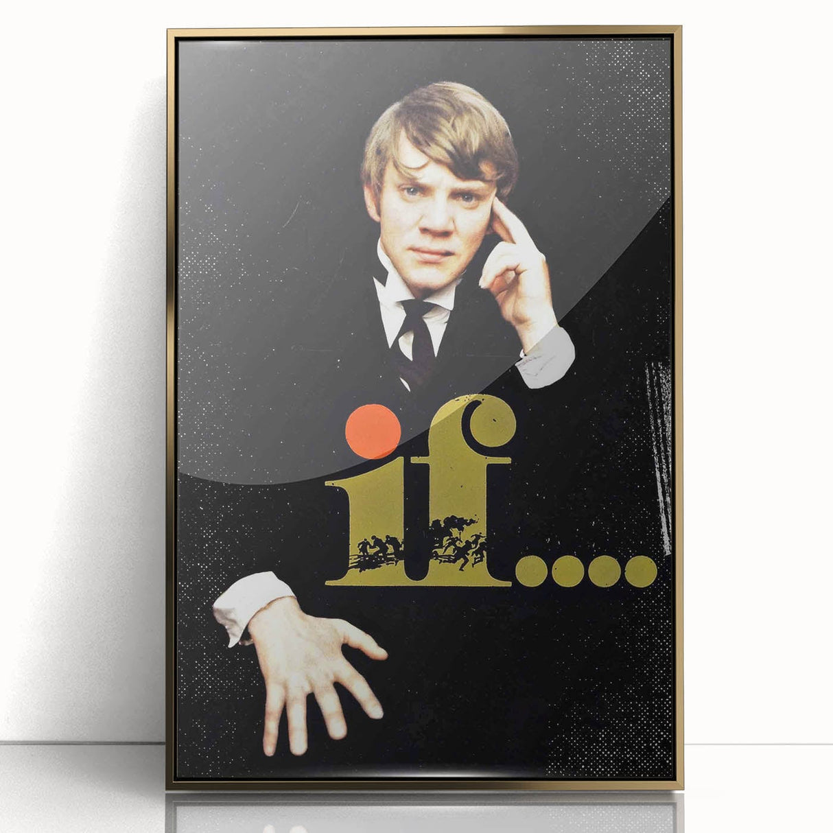 Classic 60s Movie Print - If.... 1960s Vintage Film Poster