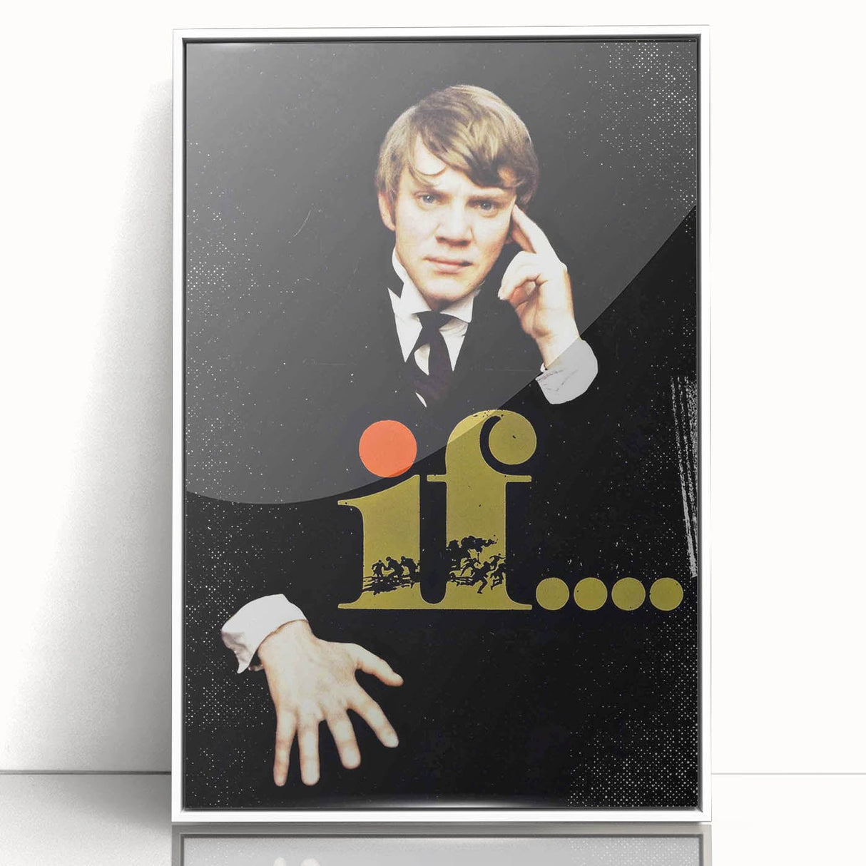 Classic 60s Movie Print - If.... 1960s Vintage Film Poster