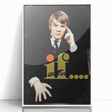 Classic 60s Movie Print - If.... 1960s Vintage Film Poster